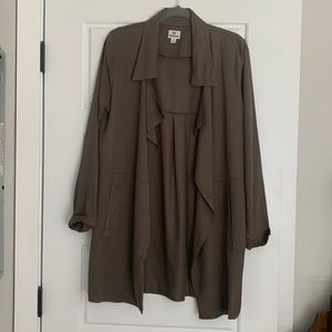 Tentree Jacket, olive green, size M